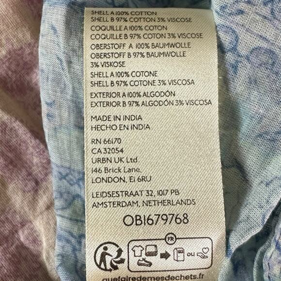 Free People Bohemian 70s Patchwork Hippie Lost Palms Craft Maxi Dress Small - Picture 12 of 16